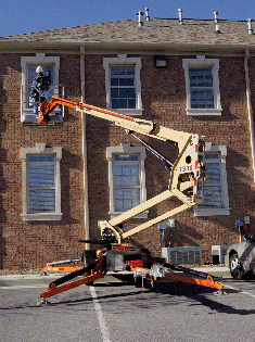 JLG T350拖车式曲臂高空作业平台-升降车